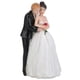 thumbnail image 2 of Romantic Figurine Bride Groom Hug for Wedding Cake Toppers Smart Wedding Decor, 2 of 3