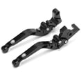 thumbnail image 2 of 2 palancas de embrague de freno de motocicleta ajustables CNC de aleación de aluminio de repuesto para YAMAHA XJ6 DIVERSION 2009-2015 negro, 2 of 5