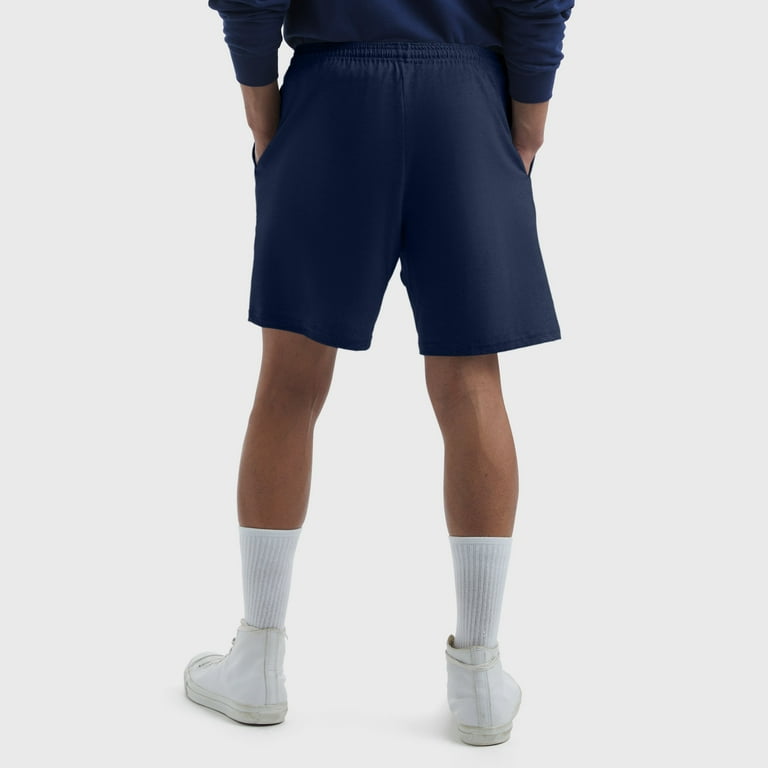 Hanes Men's Essential Quality Cotton Jersey Shorts, Inseam