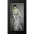 thumbnail image 2 of Boldini, Giovanni 9x14 Black Modern Framed Museum Art Print Titled - Madame Charles Max, 2 of 5