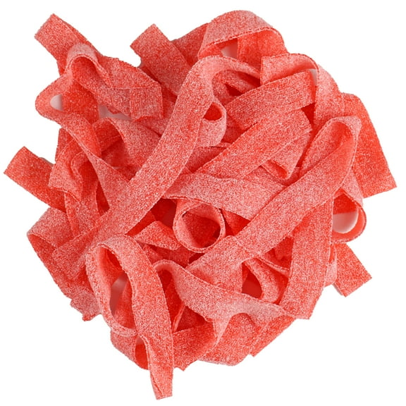 Strawberry Sour Belts, 1 Pound Bulk Bag, The Hampton Popcorn & Candy Company