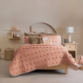 thumbnail image 3 of Vianney Rosette King Size Comforter Set Trendy Room Decor, 3 of 3