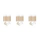 thumbnail image 4 of Billuyoard 11x Crochet Needle Hooks Bamboo Handle Knit Hair Braiding Making Dreadlock Type1 NO1, 4 of 6
