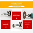 2 Bags Shaft Arbor Extender 2 Styles Steel Spindle Adapters Motor Arbor Adapter Bench Grinder Extension Shaft Backing Kit Polisher Sander Polishing G