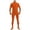 Orange, variant on HNMKIU Ghostly Garb Invisibility Poncho Jumpsuit for Halloween Night Adventures Adult Cosplay Party Orange - 160-S
