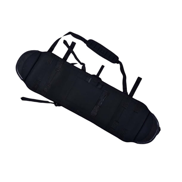 Bolsa de almacenamiento de esquís Mochila Snowboard Funda Funda para Negro 155cm