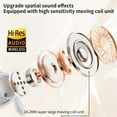 thumbnail image 6 of Oggfader Wireless Earbuds Bluetooth 5.4 Wireless Earphones Ear Mounted Non In Ear Stereo Sound Effect Long Battery Life Intelligent Noise Reduction Waterproofs Bluetooth Earphones White, 6 of 8
