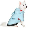 thumbnail image 2 of Honeii Syringe And Red Cross Print Small Dog Hoodies Pet Hooded Sweatshirts Fall Winter Puppy Cat Sweaters Warm Clothes for Small Dogs Outfits Costume-X-Large, 2 of 7