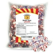 King Leo Soft Peppermint Puffs Red and White Candy Individually Wrapped Bulk (3 Pound)