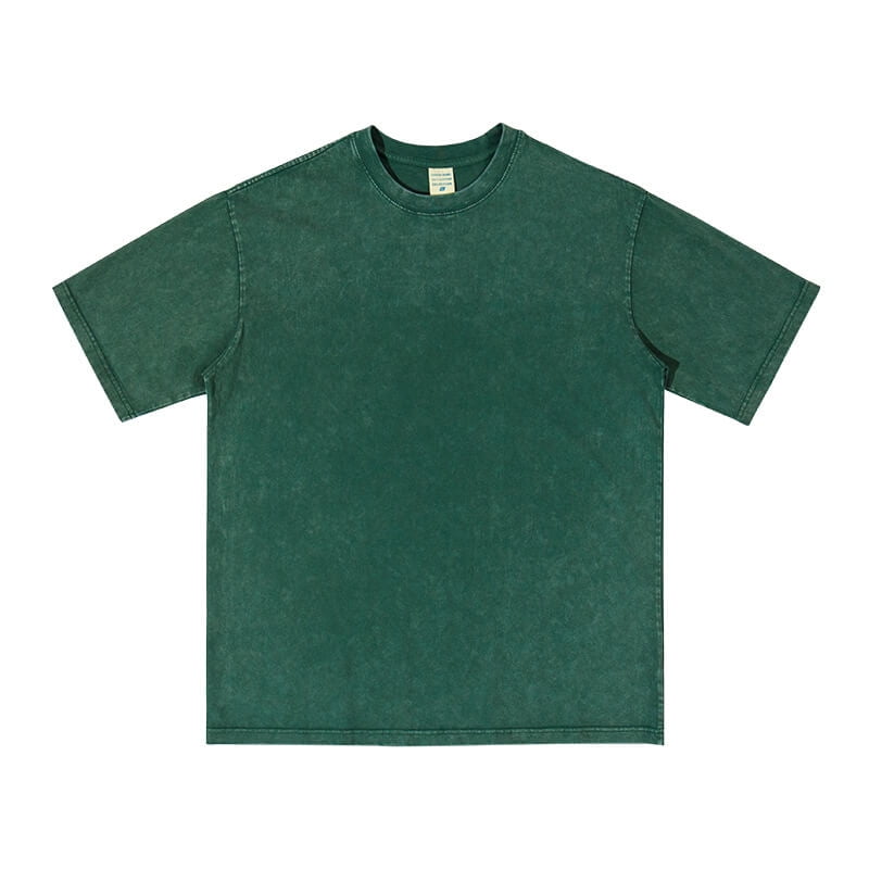 【IONSEOUL】Circles Dust Washed Vintage Over T-Shirt 4JH378 65a9a0f0-d6ef-4f47-91c4-