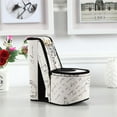 thumbnail image 5 of ORE International 9" Tall Display Jewelry Box with Hooks, High Heel Shoe Design, Stencil Letter Print, 5 of 5