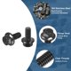 thumbnail image 4 of 15Pack Tornillos Hexagonales con Flange 1/4-20 x 1/2", Acero Inoxidable 304, 4 of 6