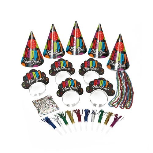Unique Industries Multicolor New Years Eve Party Supply Sets, (31