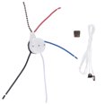 thumbnail image 4 of Kit de Interruptor de Ventilador de Techo 3 Velocidades 4 Hilos,Interruptor de Hilo Tirador ZE-208S, 4 of 6