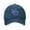 Navy Blue, variant on Hampton University Logo Unisex Adult Washed Denim Cotton Sport Outdoor Baseball Cap Adjustable Cowboy Baseball Hat