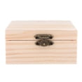 thumbnail image 2 of HILABEE 6xWood Unfinished Wooden Jewel Box for Kid's DIY Craft Square, 2 of 8