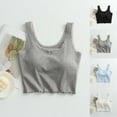 thumbnail image 2 of Qingpeng Womens Ribbed Knit Lace Trim Crop Tank Tops Bow Detail Wide Straps Sleeveless Fitted Cami Summer Loungewear Pajamas, 2 of 5