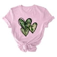 thumbnail image 2 of LSLJS T-shirt Imprimé pour la Saint-Patrick avec Col Rond et Manches Courtes, Cadeaux pour Femmes, 2 of 3