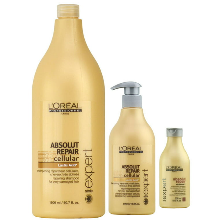LOreal Professional Serie Expert Shampoo For Very Damaged - 16.9 oz - Walmart.com