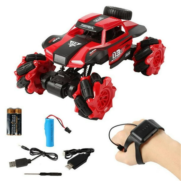 Partheme Novelty Toys 1 Counts Gesture Sensing Climbing Remote Control Car Four-wheel Drive Twisting Toy Car Multicolor