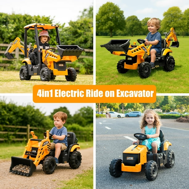 Battery Powered Excavator for Preschool Classroom Play