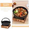 thumbnail image 2 of Soimiss Sukiyaki Wok Pot Cast Iron Black 1Pack Home Kitchen Use, 2 of 8