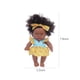 thumbnail image 3 of Juguetes de piscina, juguetes para bebés, juguetes para niños pequeños, muñecas negras de 8 pulgadas con ropa, muñecas africanas realistas lavables para niñas., 3 of 7