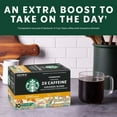 thumbnail image 4 of (6 pack) Starbucks K-Cup Coffee Pods, Starbucks Blonde Roast Coffee With 2X Caffeine Veranda Blend For Keurig Brewers, 100% Arabica, 1 Box (10 Pods), 4 of 7