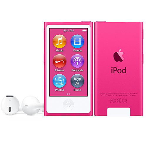 Refurbished Apple iPod Nano 7th Generation 16GB Pink MKMV2LL/A 
