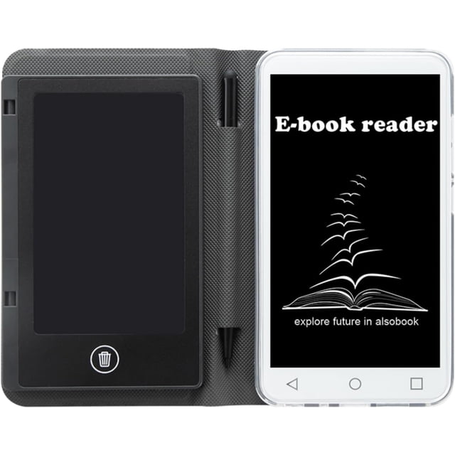 Lector de Libros Electrónicos de 2+16 GB, Lector de Libros con Pantalla Táctil LCD de 5 Pulgadas, para Android 5.1, Lector de Libros Eléctrico Portátil