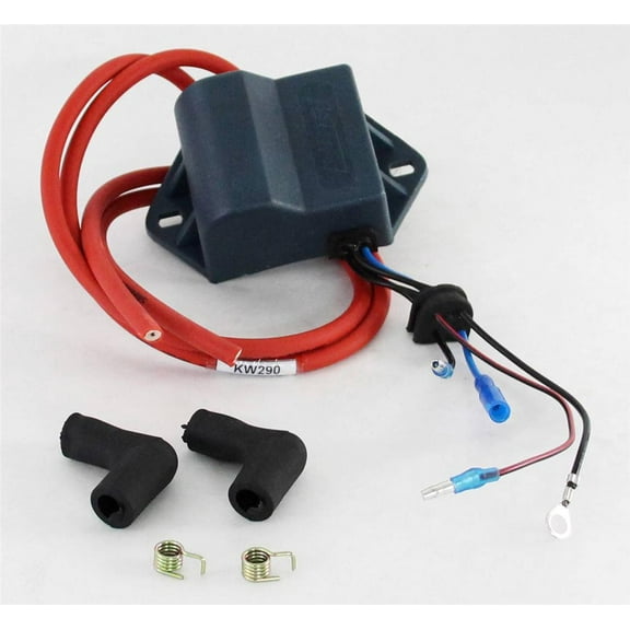 Jet Ski CDI Ignition Coil Module Compatible with Kawasaki JS650 650SX 1987 1988 1989 1990 1991 Stand-Up 635cc 2-Cyl 2-Stroke 52HP 4-Wire Replaces 21119-3711 211193711 21119-3703