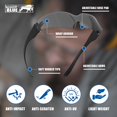thumbnail image 2 of Gafas de seguridad RUGGED BLUE Diablo Pack 12 lentes grises, 2 of 7