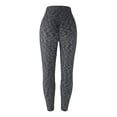 thumbnail image 5 of SHCKE High Waist Yoga Pants Tummy Control Workout Running 4 Way Stretch Yoga Leggings Women Capris Pants, 5 of 7