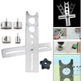 thumbnail image 3 of koolsoo Ceramic Tile Hole , Ruler Construction Tool Parts Ceramic Hole Cutter, for Glass Thickened 40CM, 3 of 9