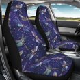 thumbnail image 4 of XYZCANDO Waterproof Car Seat Covers SUV Vehicle Sedan, Anti-Slip Easy Clean Car Front Seat Covers 2pc Polyester Fabric Dragonfly Pattern, 4 of 10