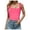 Red, variant on Women Square Neck Sleeveless Double Layer Tight Tank Top for Women Crop Too Camisole with Shelf Bra for Women plus Padded Bra Tops for Women with Support Camisole with Bra for Women Seamless