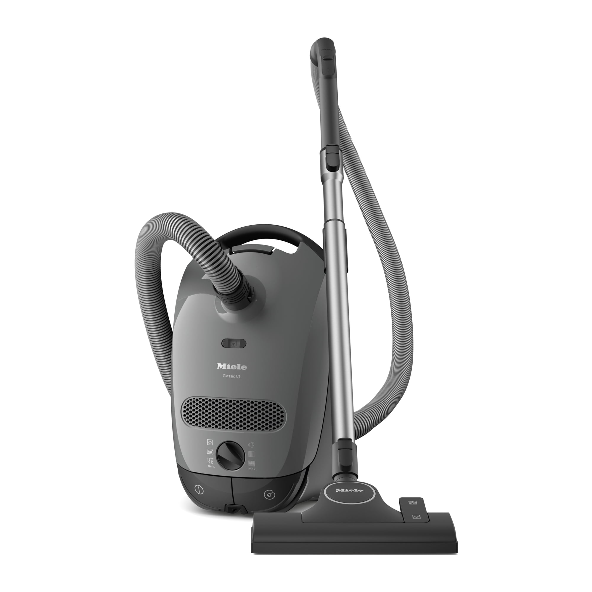 Miele Classic C1 Pure Suction Bagged Canister Vacuum for Hard Floors & Low-Pile Carpet