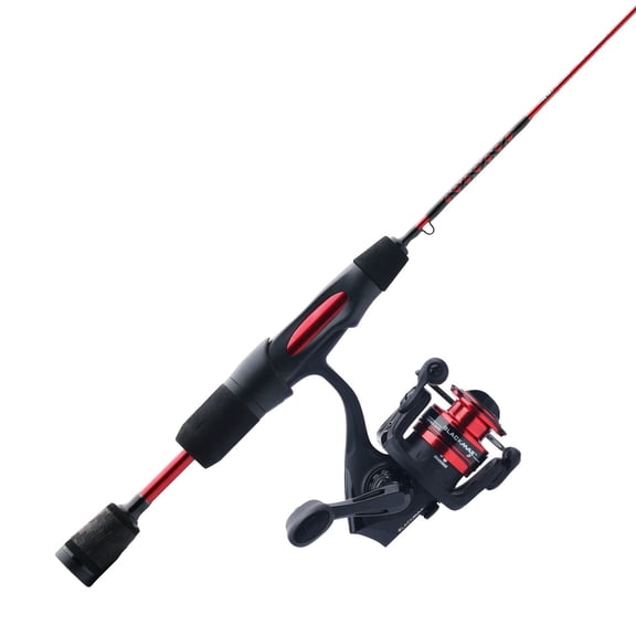 Ugly Stik Carbon Ice Spinning Combo, 28" Light Fishing Rod, 5 Size Reel