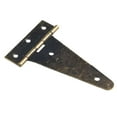 thumbnail image 3 of Set Of 2 Rustic Bronze T Hinge For Barn Gates Wooden Boxes Cabinet Doors, 3 of 9