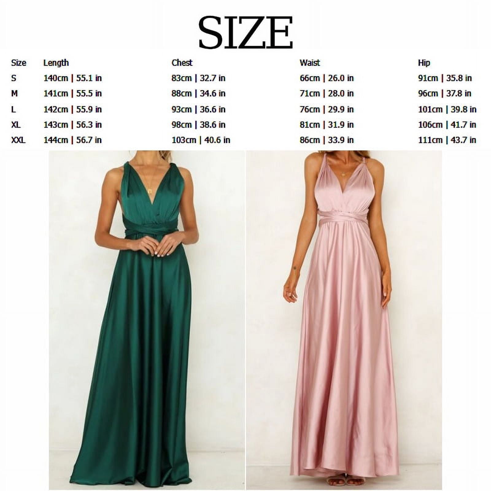 Infinity Dresses for Bridesmaids,Wedding Guest Dresses for Women,Plus Size  Wrap Dress Long Maxi Convertible Multiway Dresses, Blush Pink, One Size :  : Clothing, Shoes & Accessories