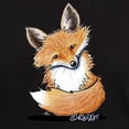 thumbnail image 3 of CafePress - Kiniart Fox Dark T Shirt - Men's Classic Graphic Cotton T-Shirt, 3 of 4