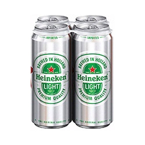 Heineken Light Beer Drinking Glass New Red Star 16oz