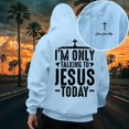 thumbnail image 1 of MHFRRA Sudaderas y Sudaderas para Hombre, Sudaderas Informales Holgadas con Estampado para Uso Diario En Otoño E Invierno Azul cielo, 1 of 4