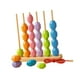 thumbnail image 1 of Juego de cuentas de madera, juego de bloques apilables y secuenciables, juego educativo de clasificación de colores para niños en edad preescolar., 1 of 8