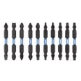 thumbnail image 1 of HART 10-Piece Double Ended Impact Drive Bit Set, 1 of 6