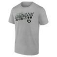 thumbnail image 2 of Men's Fanatics Heather Gray Las Vegas Raiders To The Wire T-Shirt, 2 of 3