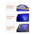 thumbnail image 3 of KFFKFF 9' Roll and Score Classic Arcade Game Table, Indoor Skeeball Machine Game Set with LED Electronic Scorer, Sound, Automatic Ball Return, 3 of 9