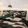 thumbnail image 5 of NTBED Green Camouflage Comforter Set Colorful Pattern Full Size Bedding Set for Kids Boys Teens Adults, 5 of 5