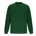 thumbnail image 3 of Aofany Men's T-Shirts Long Sleeve Crew Neck Classic Fit Tee Regular Big & Tall S-4XL Workout Breathable Casual Mens Tops Solid Streetwear, 3 of 5