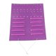 thumbnail image 3 of Hair Bow Storage Holder Girls Felt Wall Hanging Headband Holder Organizer for Hair Clips Accessories Purple, 3 of 4